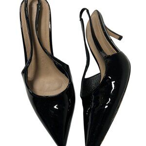 Kazar Studio Slingback Pumps in Black